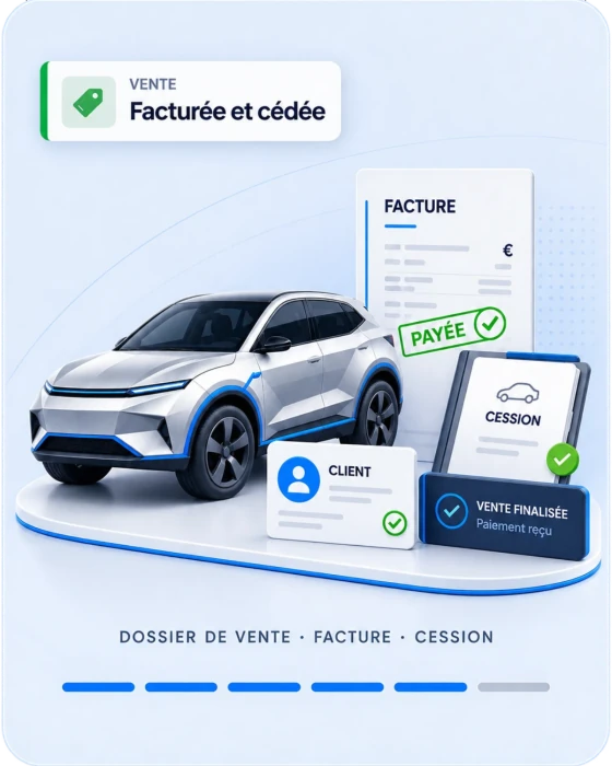 Illustration de l'étape Vendre